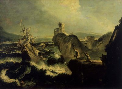 The Shipwreck by Allesandro Magnasco
